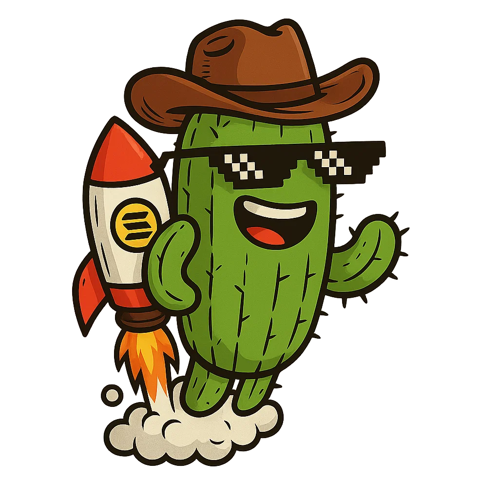 Cactus with question marks